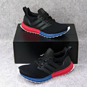 KID'S Adidas UltraBoost DNA J Running Shoes Lush Red FX8770
